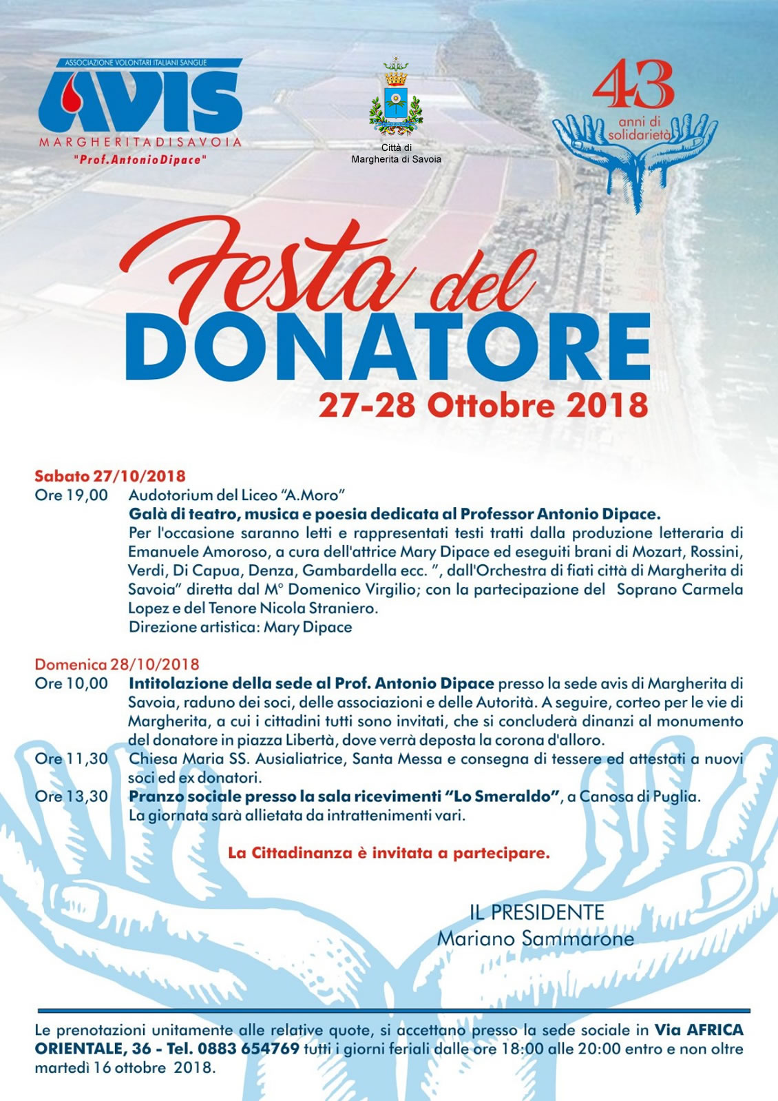 Festa del donatore 2018