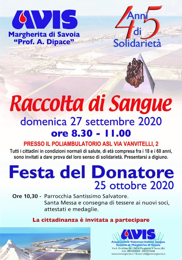 Festa del donatore 2020