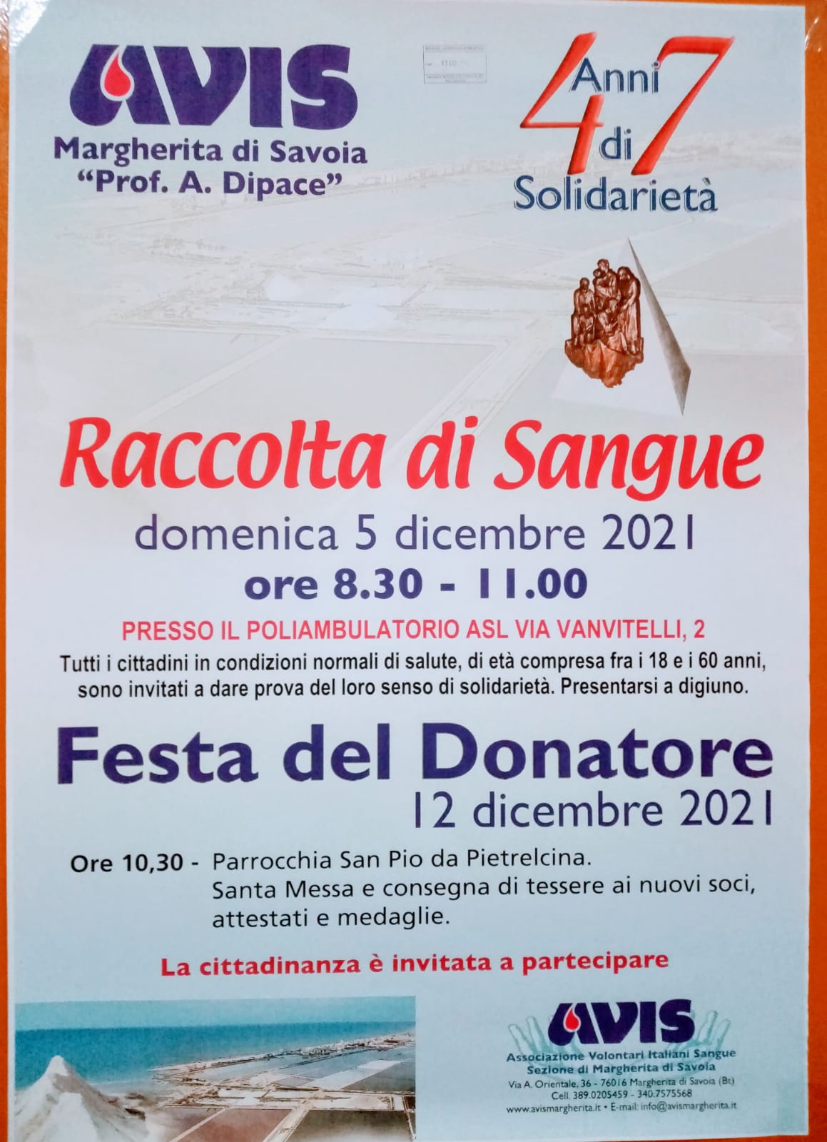 Festa del donatore 2021