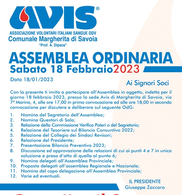 Assemblea Ordinaria 2023